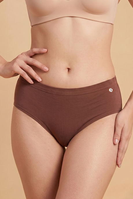 Zivame Anti-Microbial Medium Rise Full Coverage Hipster Panty (Pack of 5) - Multicolor — image 13
